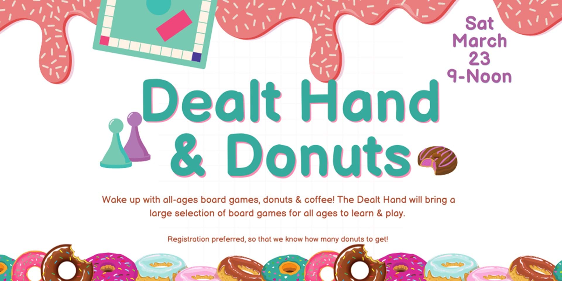 Dealt Hand and Donuts